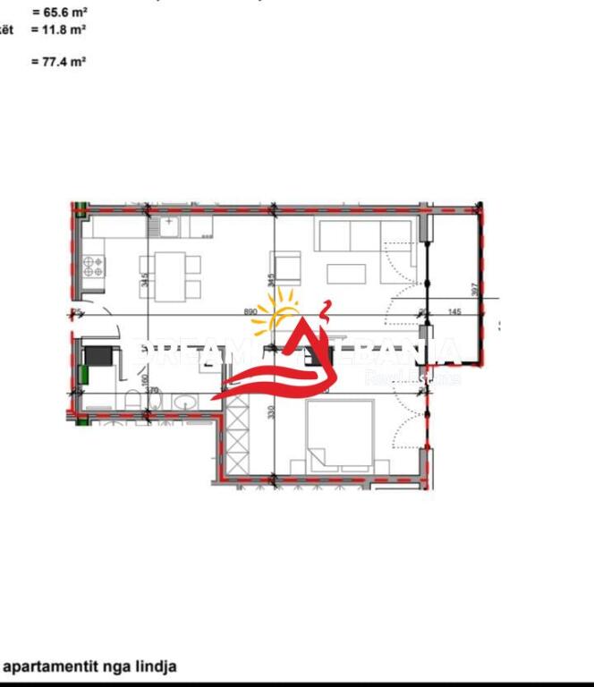 5 Appartamenti 1+1 in vendita presso il Ministero degli Affari Esteri, Sol Residence (ID 41111100)