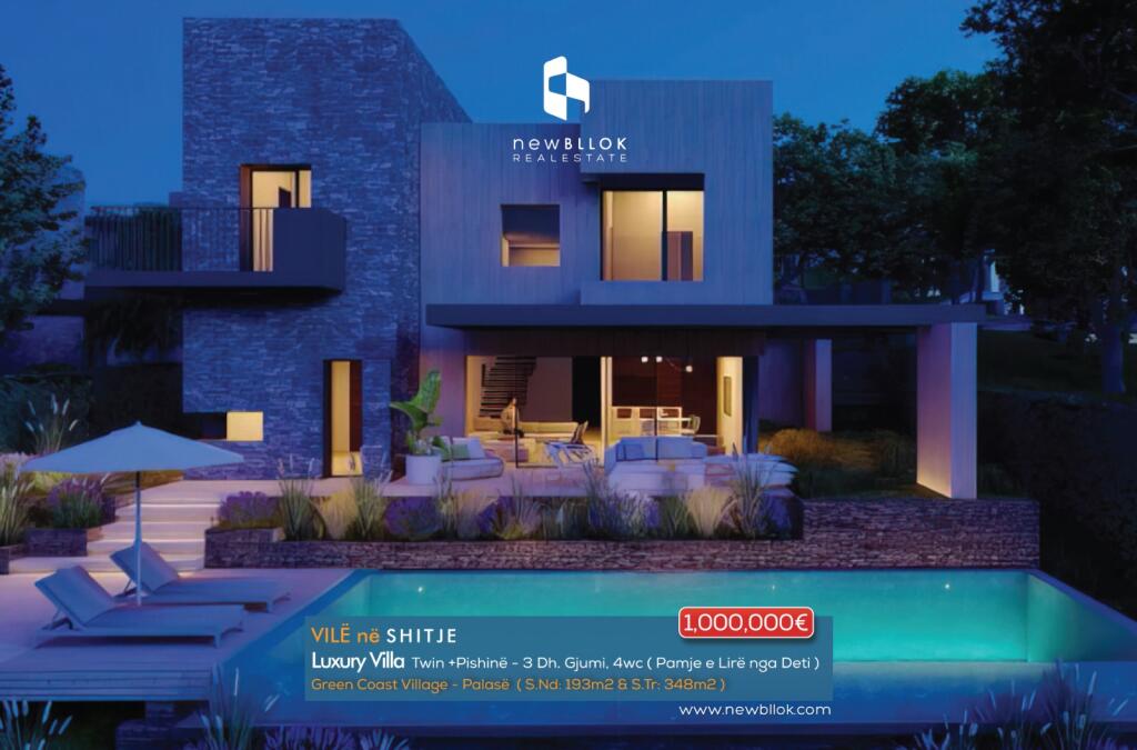FOR SALE: TWIN VILLA GREEN COAST II 🌊 📍193m² Construction &amp; 348m² Land + Private Pool 🏝 Right by Salt Beach Bar / Ultra Sea View 🌅