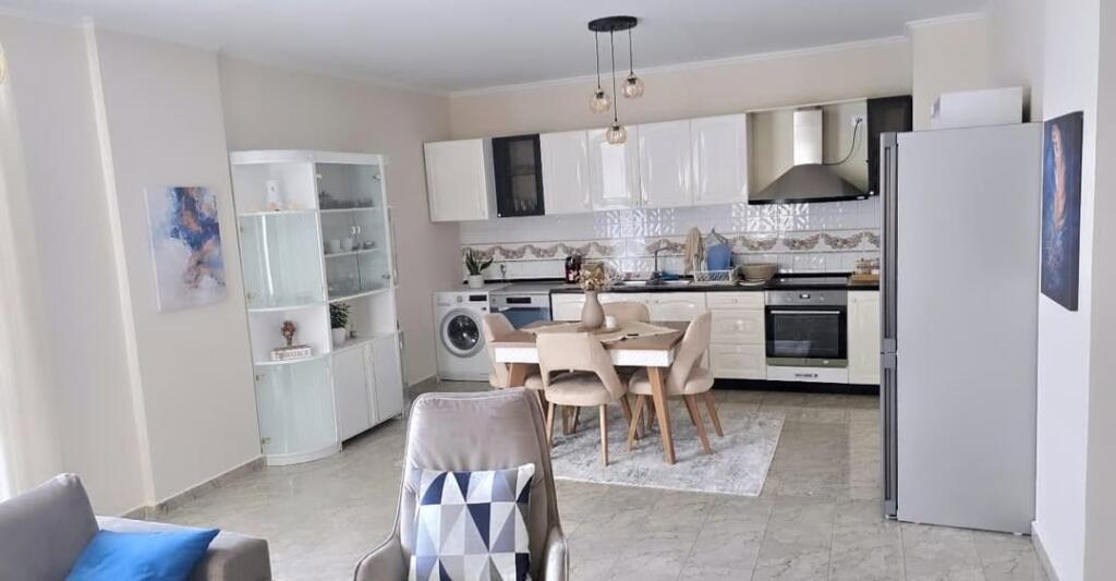 In Bllok, on Andon Zako Cajupi Street, a fully furnished 2+1 Super Apartment is for rent!!