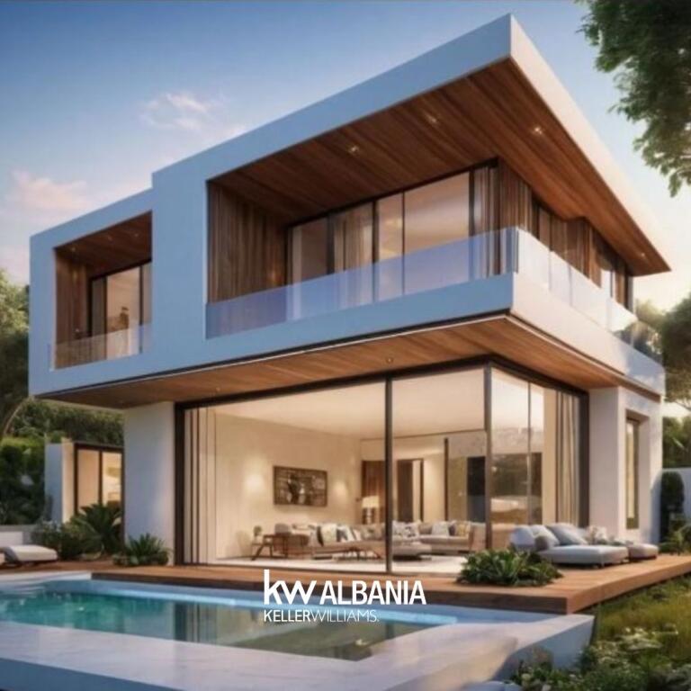 Liqeni i Farkes, vile individuale dy kateshe me siperfaqe 180 m2
