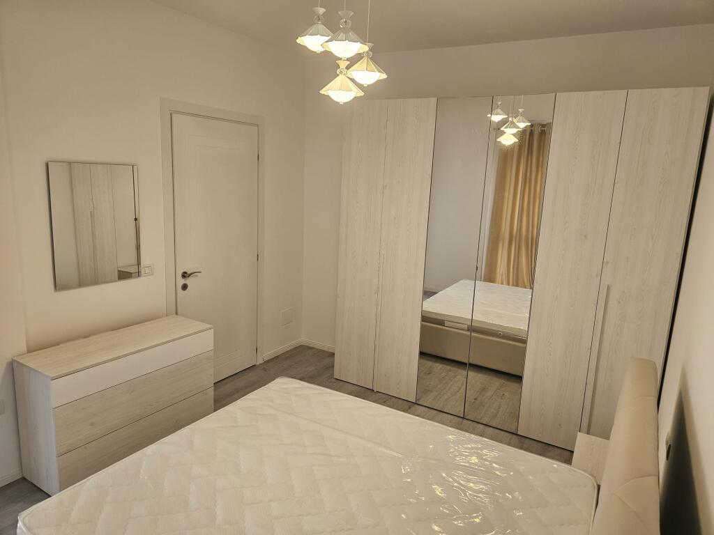 Rruga 5 Maji, near Emerald Center, an apartment 2+1 is for rent, furnished.