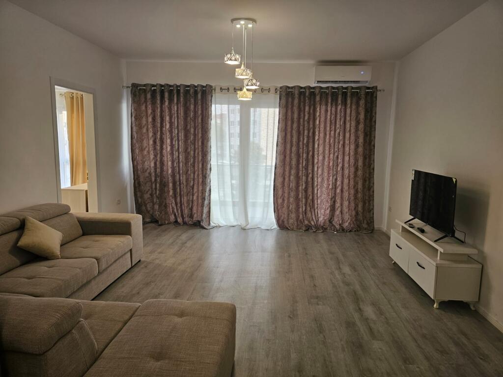 Rruga 5 Maji, near Emerald Center, an apartment 2+1 is for rent, furnished.