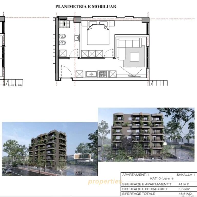 APARTAMENTE NË SHITJE – GOLEM, PLAZH Garsoniere, 1+1 &amp; 2+1 ndëtim i ri