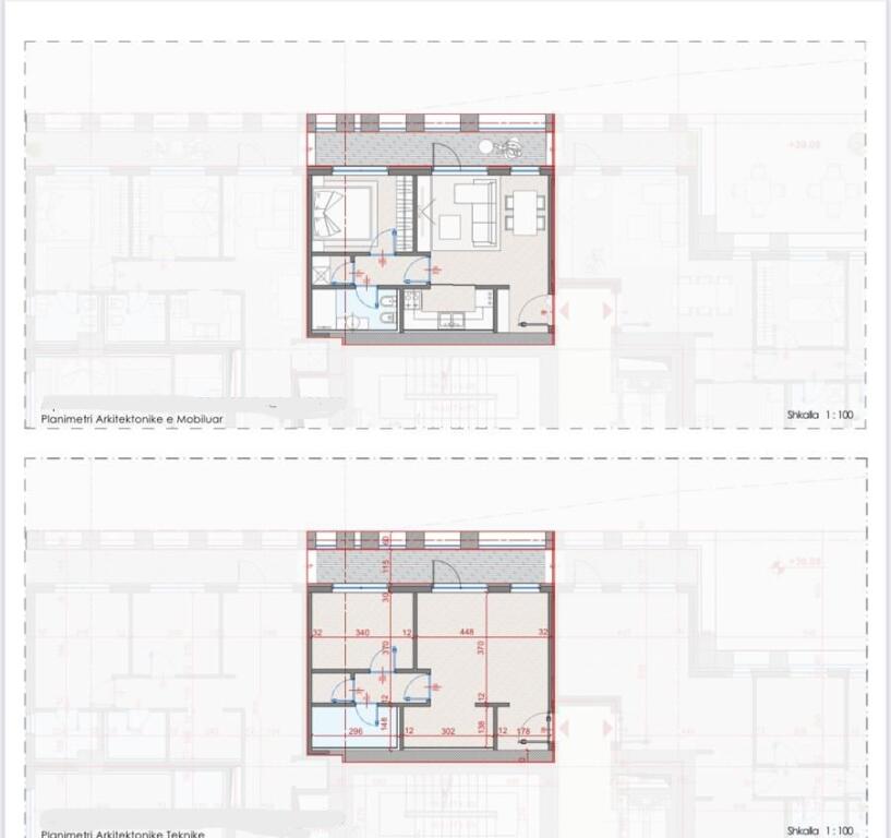 Tirane, Manhattan Residence (OKAZION) shitet apartament 1+1 Kati 10, 78.9 m² (kryqezimi i Don Boskos prane Zogut te Zi)