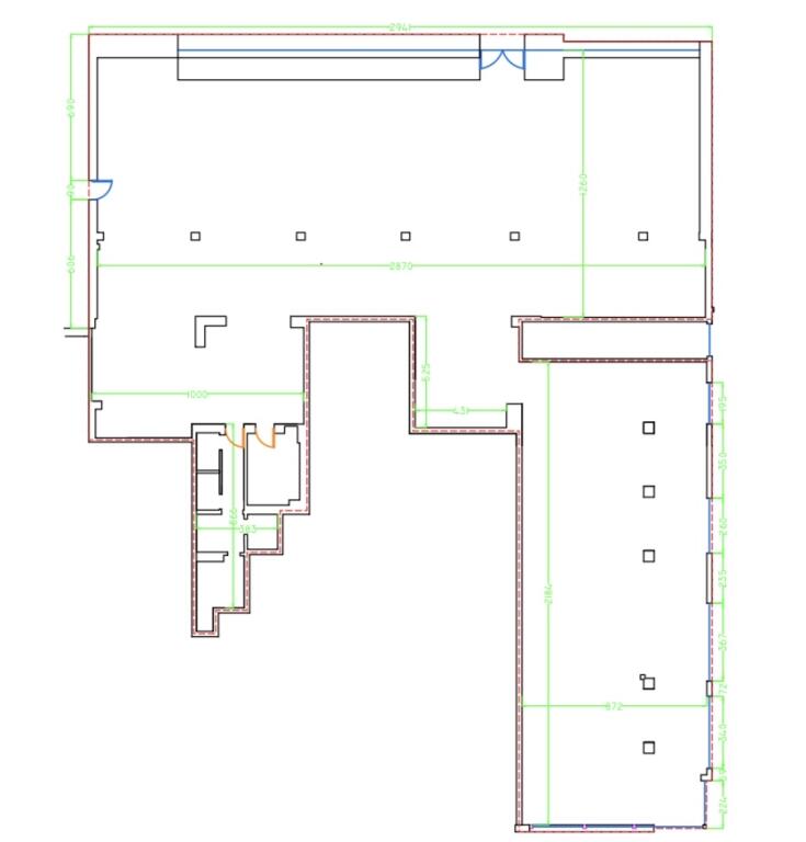 Commercial premises for rent, 727 m2, street side, 0th floor, on Gjergj Fishta Boulevard!