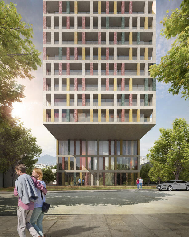 Tirane, Manhattan Residence (OKAZION) shitet apartament 1+1 Kati 10, 78.9 m² (kryqezimi i Don Boskos prane Zogut te Zi)