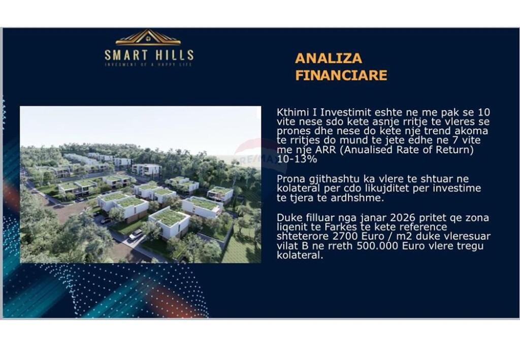 Vila në shitje te liqeni i Farkës