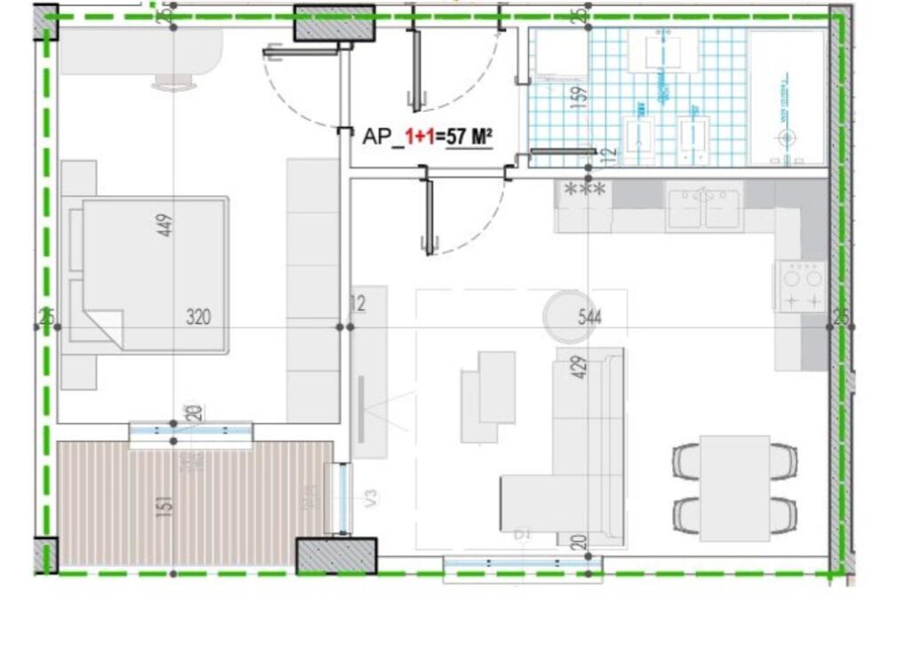 Kamez Apartament 1+1