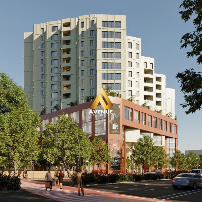 SHITET APARTAMENT 2+1+2+VERANDE COLONNADE RESIDENCE NE ZOG TE ZI, TIRANE