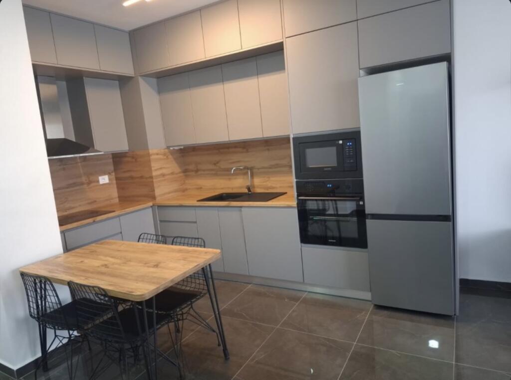 An apartment 2+1 is offered at Tirana Golden Park.