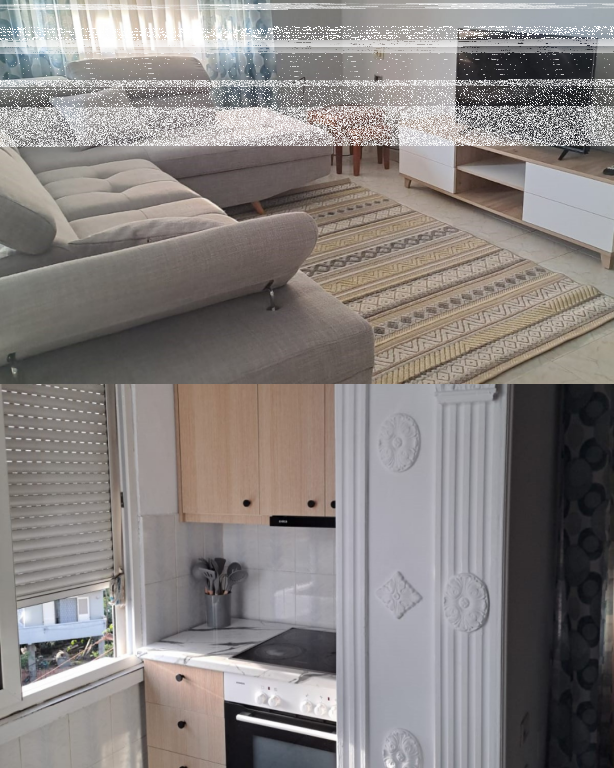 Tirana, an apartment 2+1 is for rent on the 4th floor, 80 m².