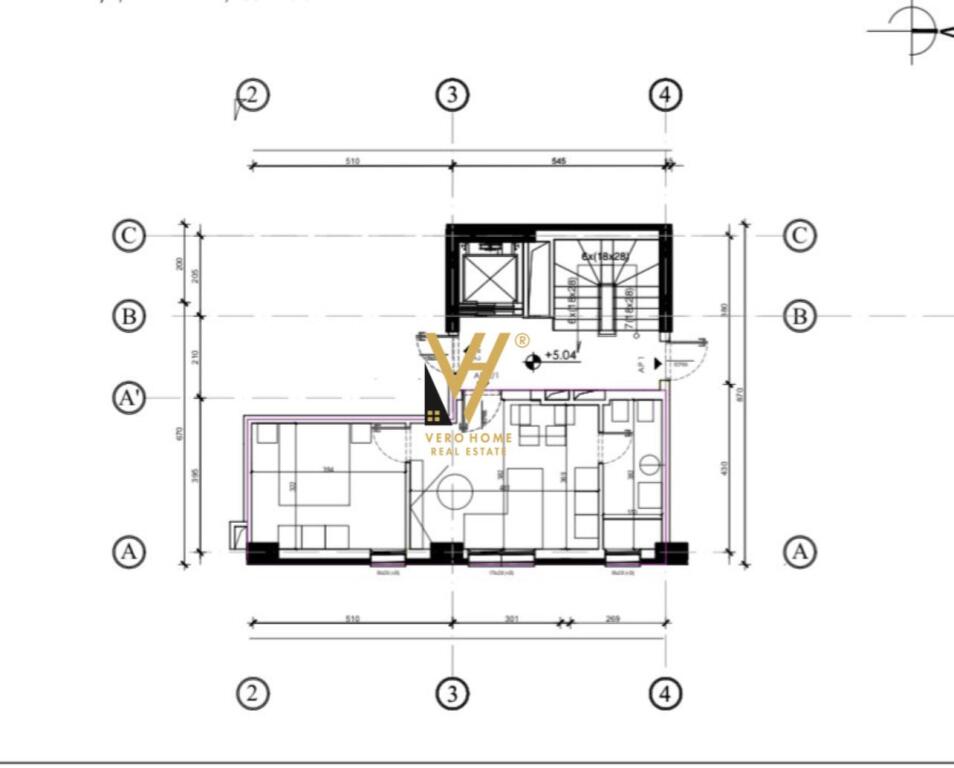 OFFICE 50M2 FOR RENT ON KAVAJA STREET