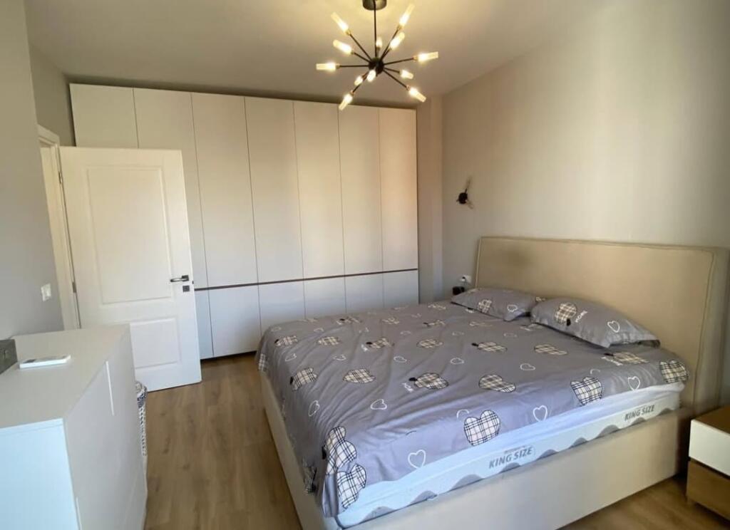 Near Residence Kodra e Diellit, we sell a 2+1+2 apartment with two bathrooms.