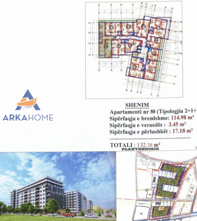 FOR SALE APARTMENT 2+1+2 BALCONIES, "PASKUQAN"