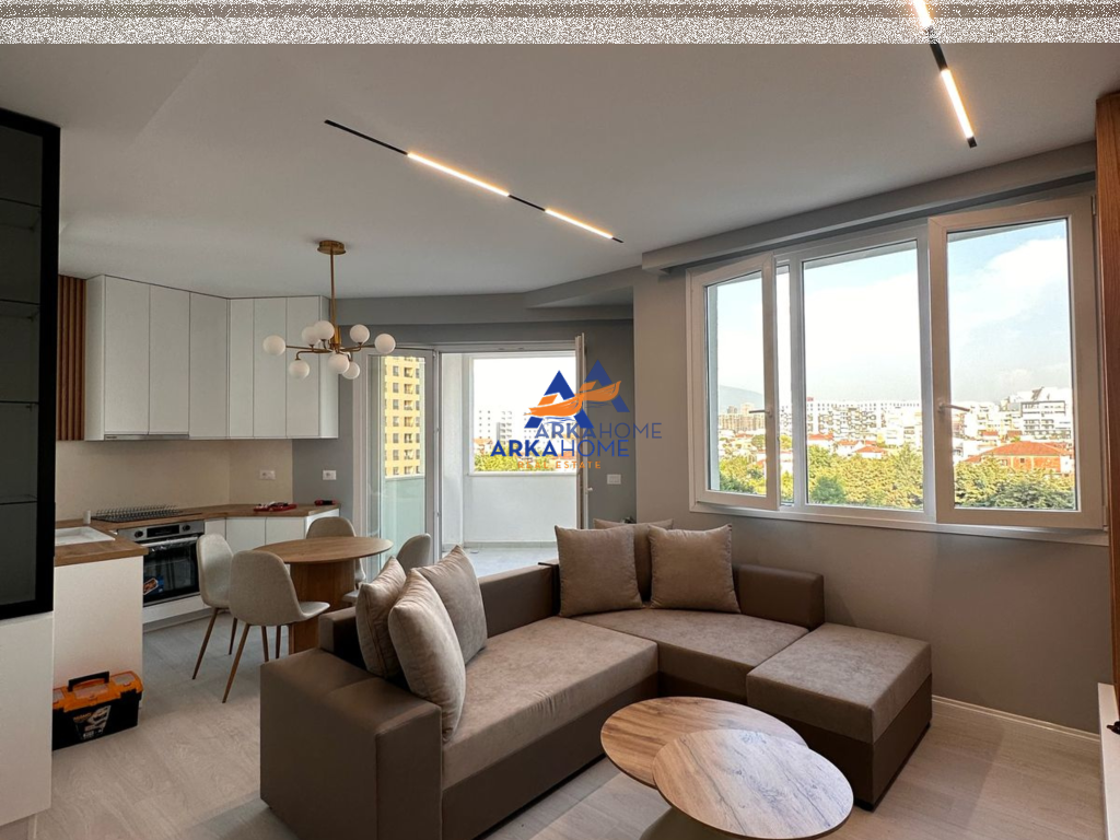 APARTAMENT ME QERA 1+1+BALLKON "RIVER RESIDENCE ASTIR" (I PERFSHIRE DHE PARKIMI)