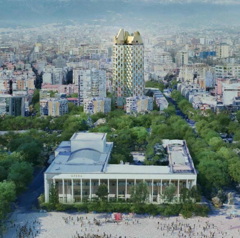 ⚜️ SUPER OCCASIONE! VENDESI APPARTAMENTO 1+1 A BAZAAR GATE - CENTRO DI TIRANA