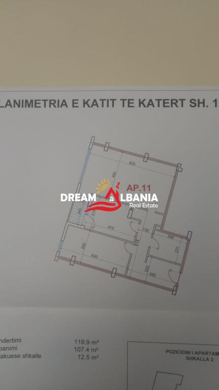 Shitet apartament 2+1 ne Don Bosko prane shkolles Vace Zela (ID 41211637)