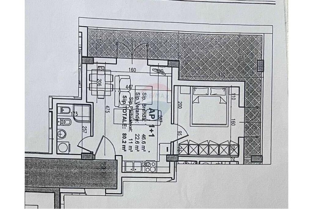 Apartment 1+1 near the Mortgage!