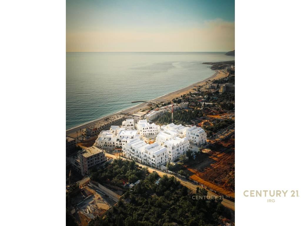 SHITET APARTAMENT 1+1 NE DHERMI TEK SANTORINI REZIDENCE!