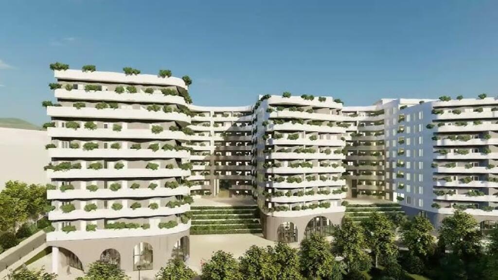 At Rezidenca Aluna, Apartment 1+1 for Sale with a View of the Boulevard!
