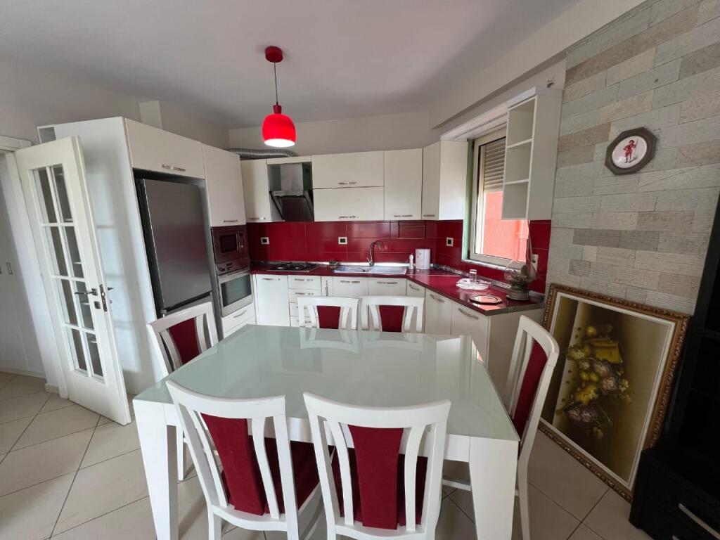 For rent 2+1 apartment with veranda on Rr. Besim Alla, Misto Mame