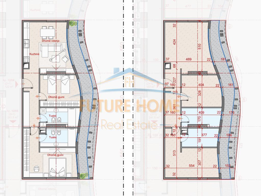 Shitet, Apartament 2+1+2, Rezidenca Top Seven Tower