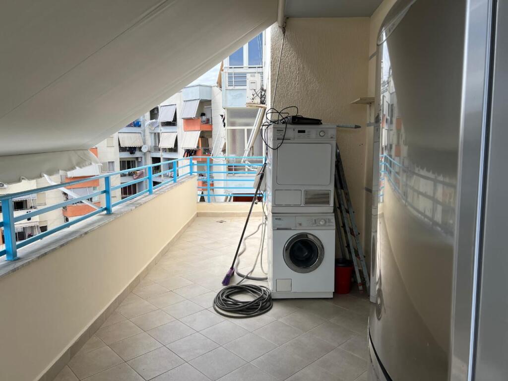 For rent 2+1 apartment with veranda on Rr. Besim Alla, Misto Mame
