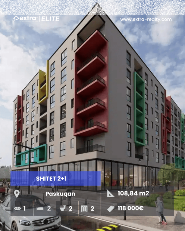 IN VENDITA 2+1 RESIDENZA COLOUR SOLASH, PASKUQAN