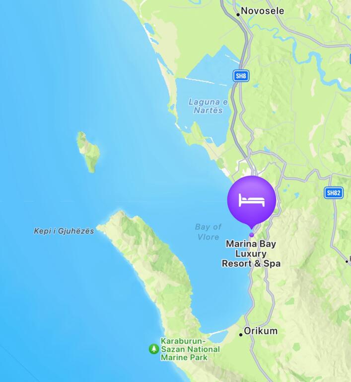 Apartament 1+1 ne shitje ne Vlore prane Marina Bay Resort (ID 41111016)