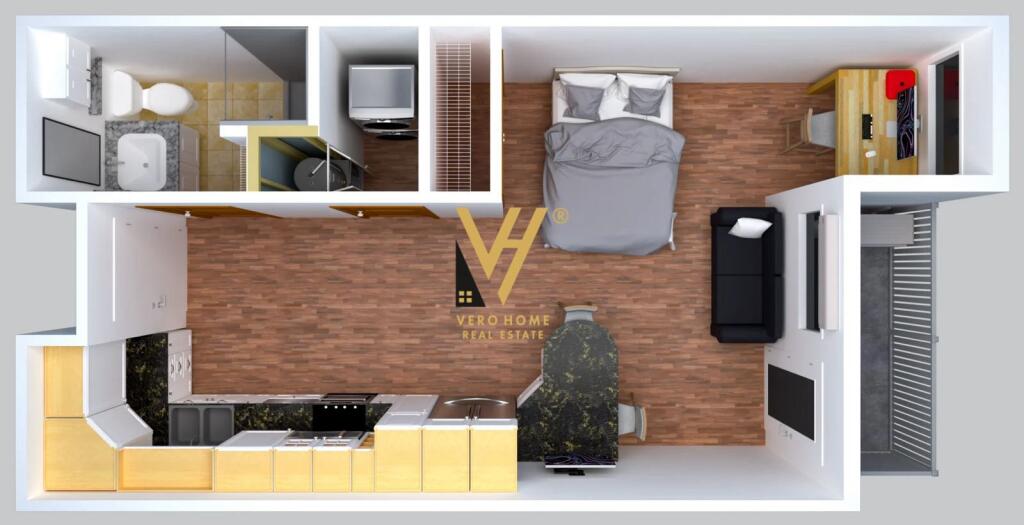 JEPET GARSONIERE 40M2 ME QERA NE SHKOZE 25.000 LEKE