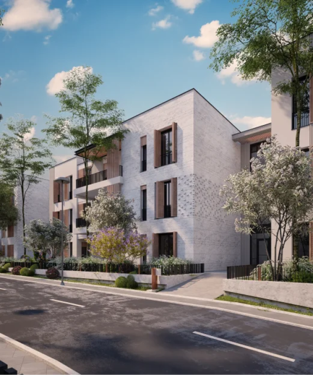 SHESIM APARTAMENT LUKSOZ 3+1+2 NE REZIDENCEN “MAISON DE LA TERRE” MJULL-BATHORE.