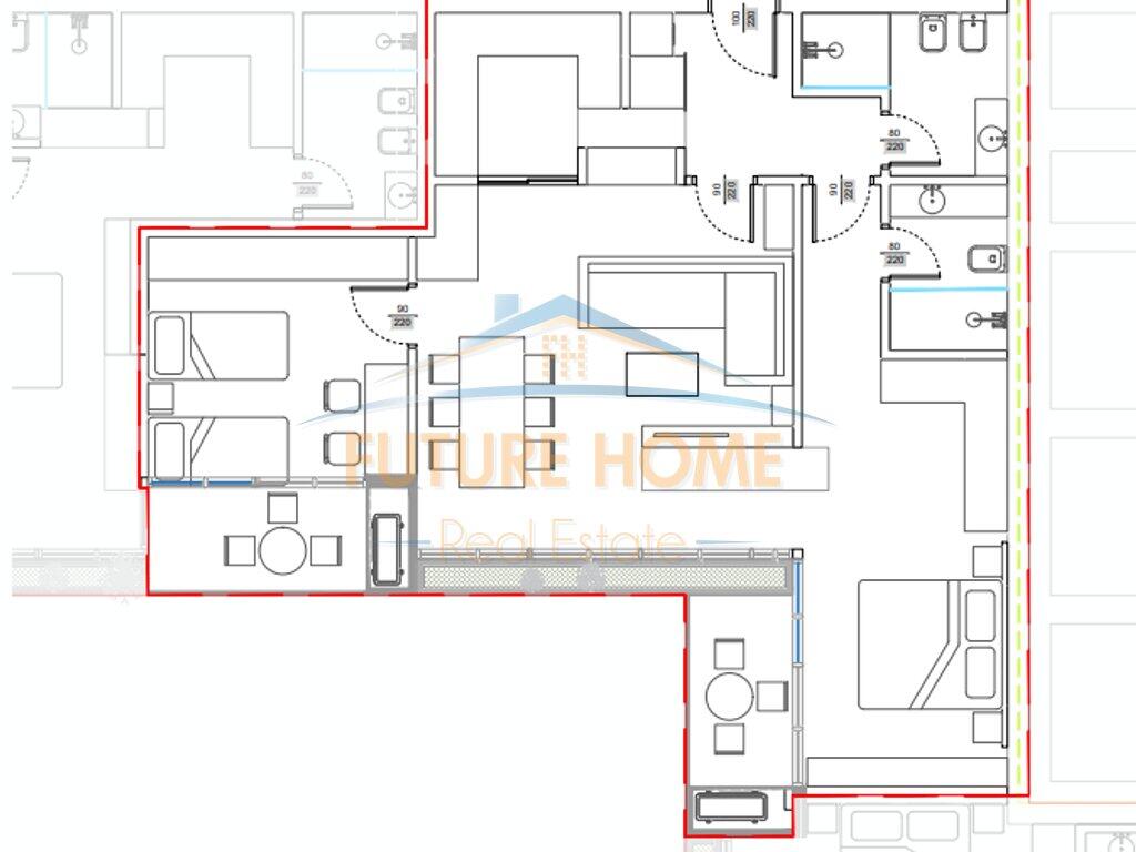 Shitet, Apartament 2+1+2, Lion Park 2  Disponojme apartament 2+1+2 per shitje tek Lion Park  2, Rruga dritan Hoxha.