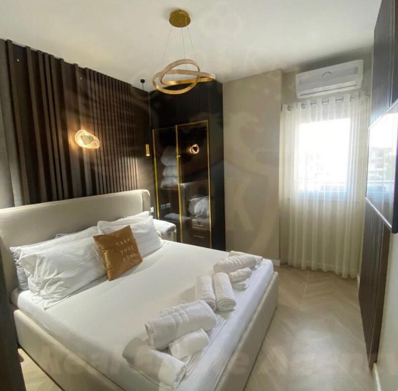 Super Apartament me Qera • 1+1 + ballkon• 2Kondicioner, Ballkon i Bollshem dhe tualet me aspirim,