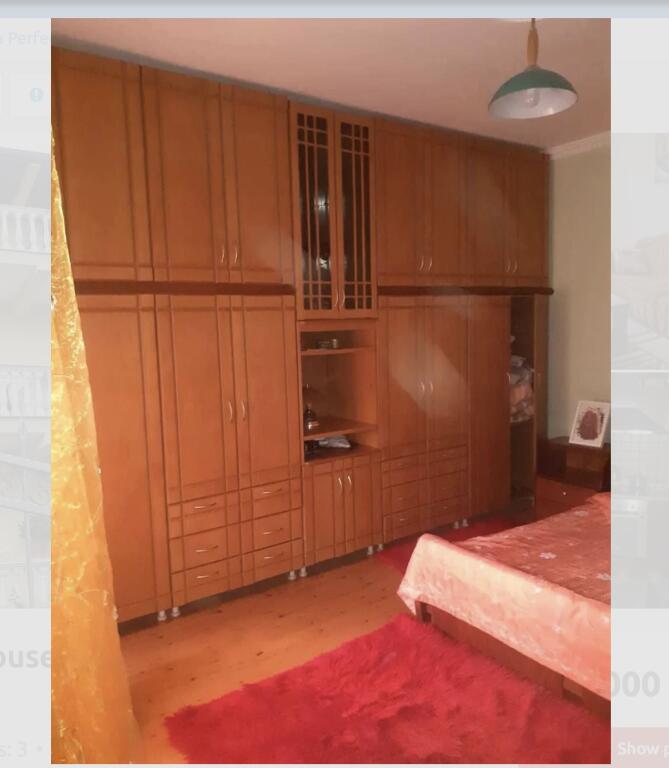 100m2 Private House for sale with 3 bedrooms, 1 bathroom, living room, kitchen, fully furnished and garage.