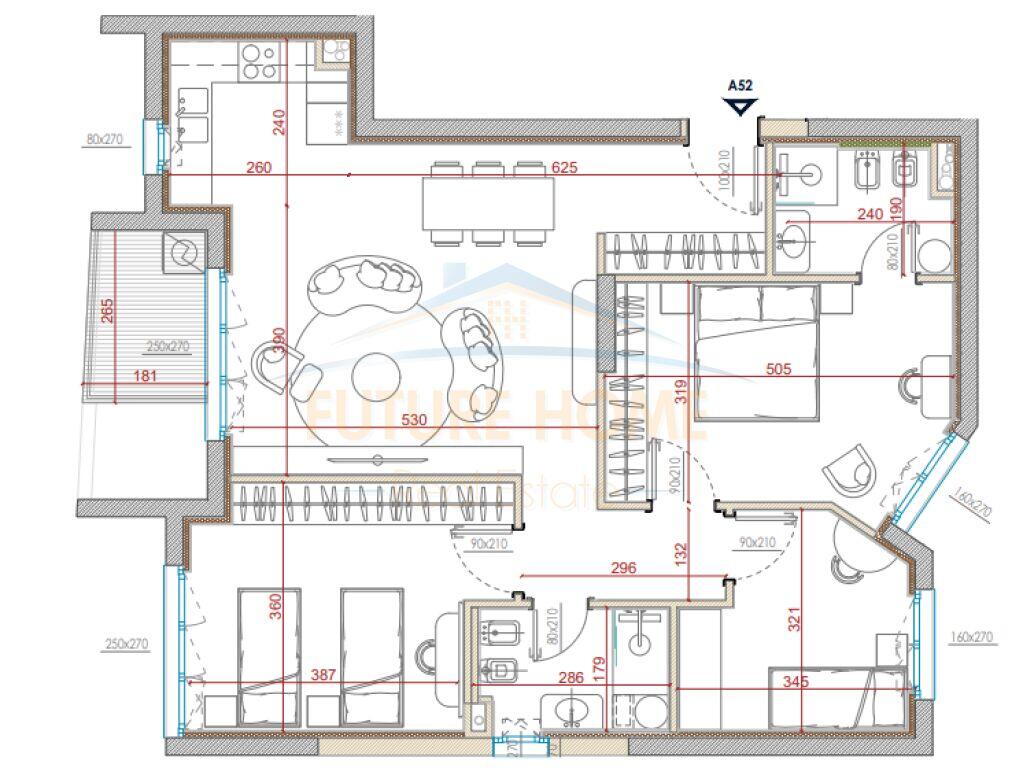 For sale, Apartment 3+1+2, Park Avenue, New Boulevard
