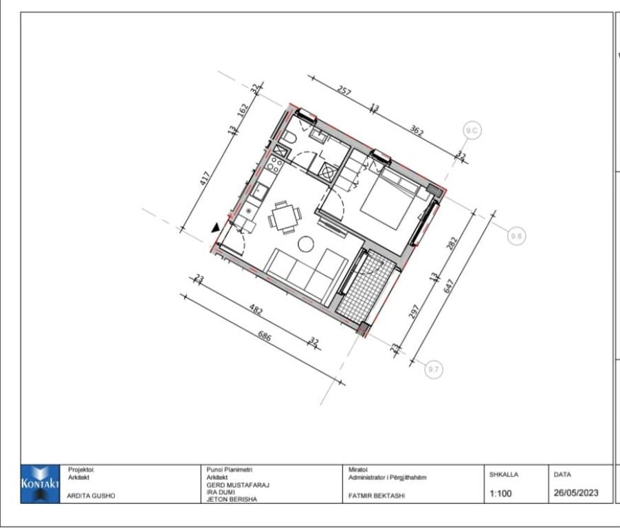 Vendesi super appartamento 1+1 presso Residenza OxA
