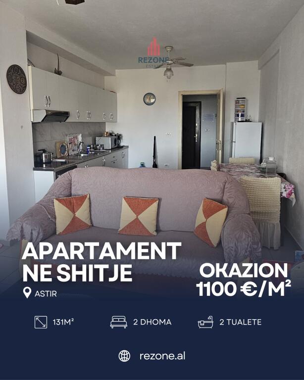 🏡 Shitet Apartament 2+1 – Astir