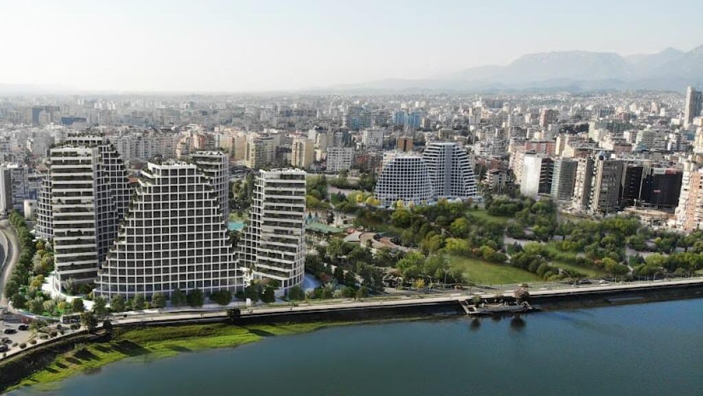 Apartament 2+1+Post Parkimi me Qira tek Rezidenca Lake View Liqeni
