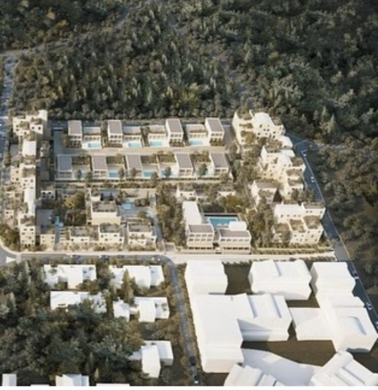 Vendesi appartamento 1+1 presso Santorini Residence 2, Dhermi