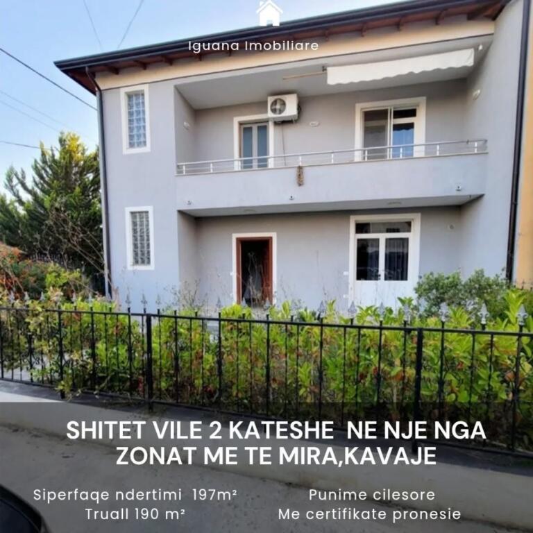 🏡 Villa su 2 piani in una delle zone più preferite per abitare, il lungomare "Taulantia", Kavaje