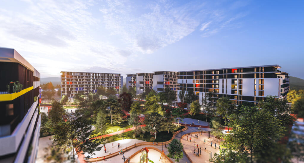Apartament ne Shitje 2+1+2 tek Kompleksi “Univers City” ,prane QTU
