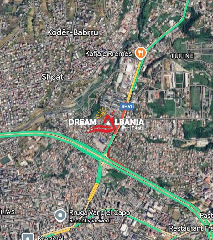 Terreno in vendita a Tufina, vicino al fiume Lana a Tirana(4191183)