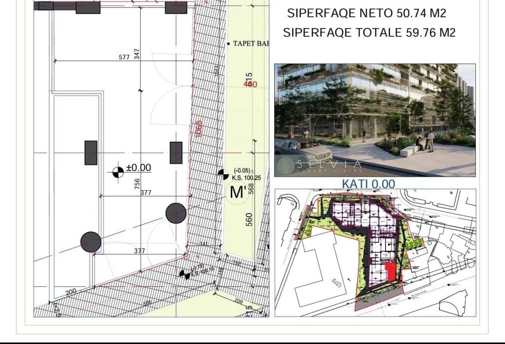 SHITET DYQAN 59 M2 RRUGA E DIBRES 690.000 EURO