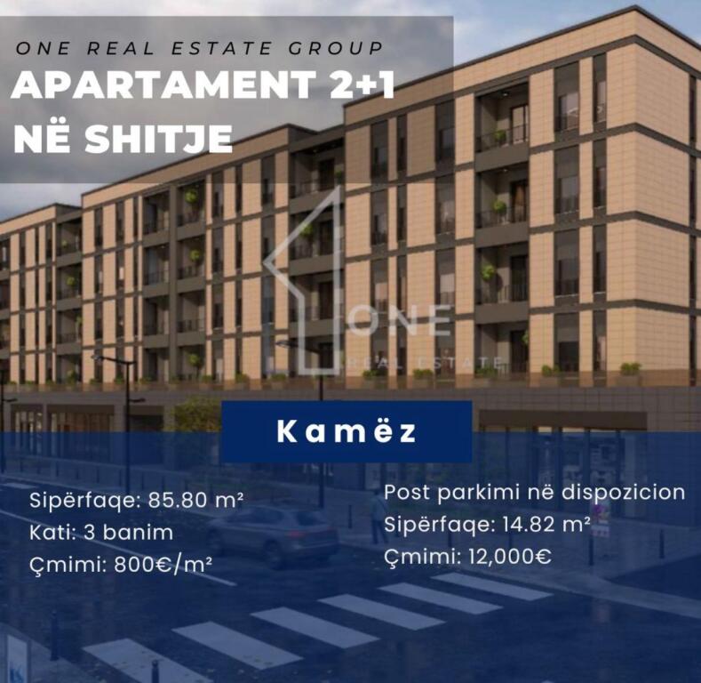 Shitet apartament 2+1