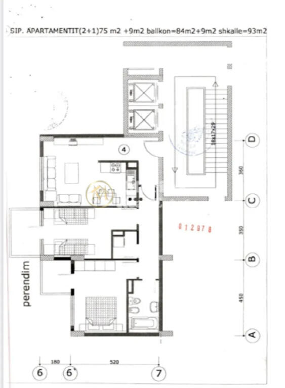 Appartamento 2+1 in vendita, Myslym Shyrri, 245.000 Euro.