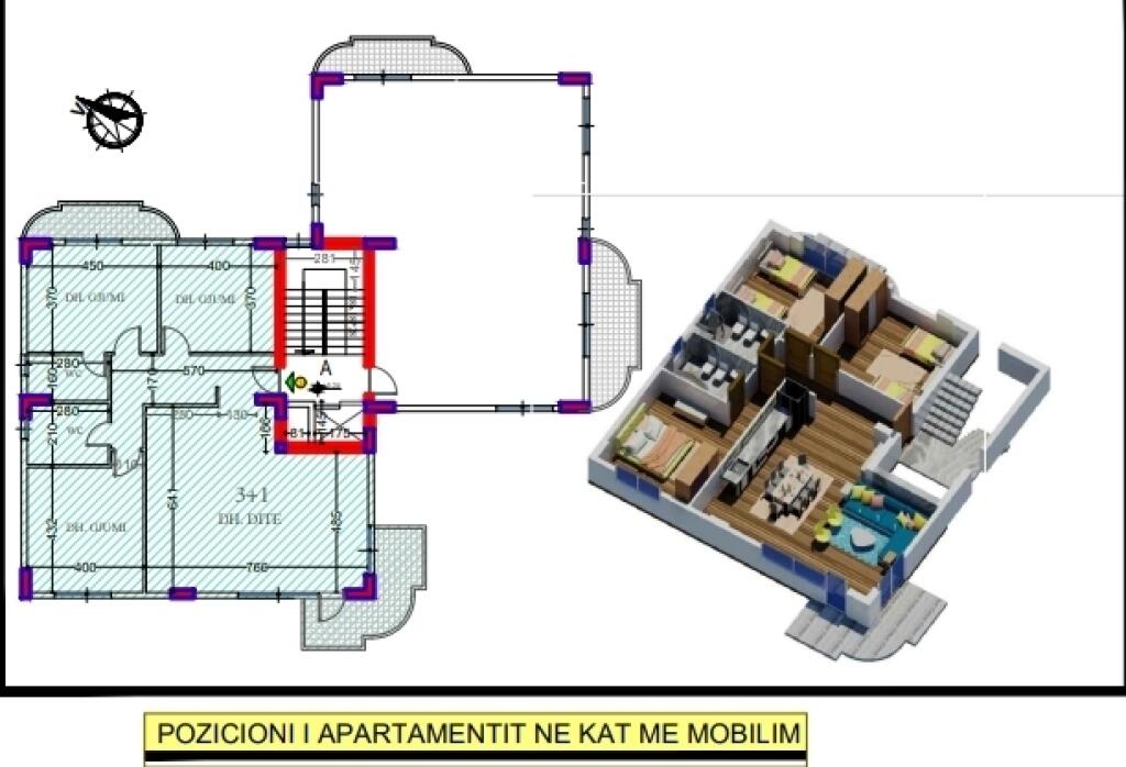 Apartment 3+1+2 for Sale 📍 Lake Land Residence / Farka Lake 💶 234,000 €