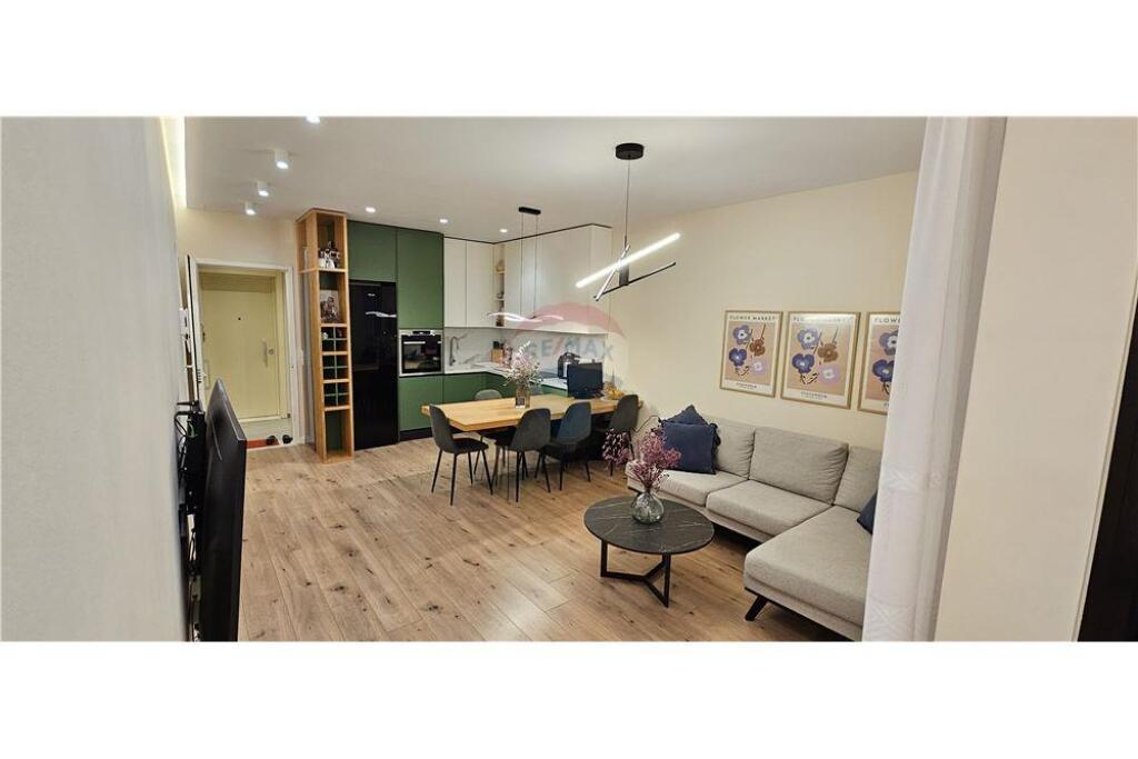 Apartament me qira 2+1 i mobiluar te Ndre Mjeda