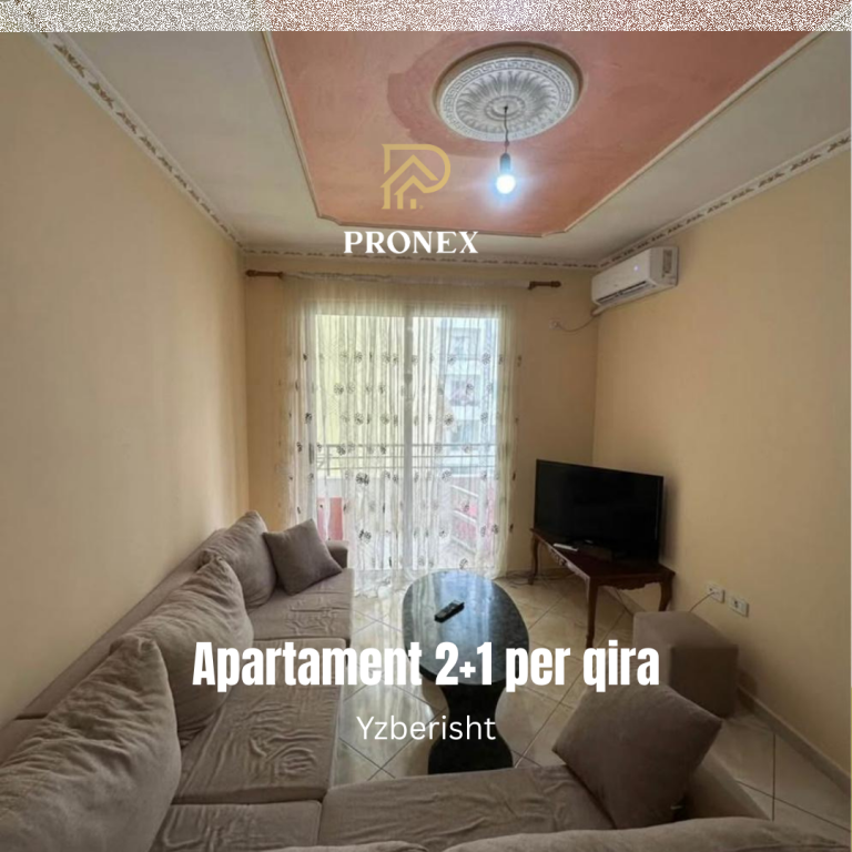 Apartment for rent 2+1 in Yzberisht