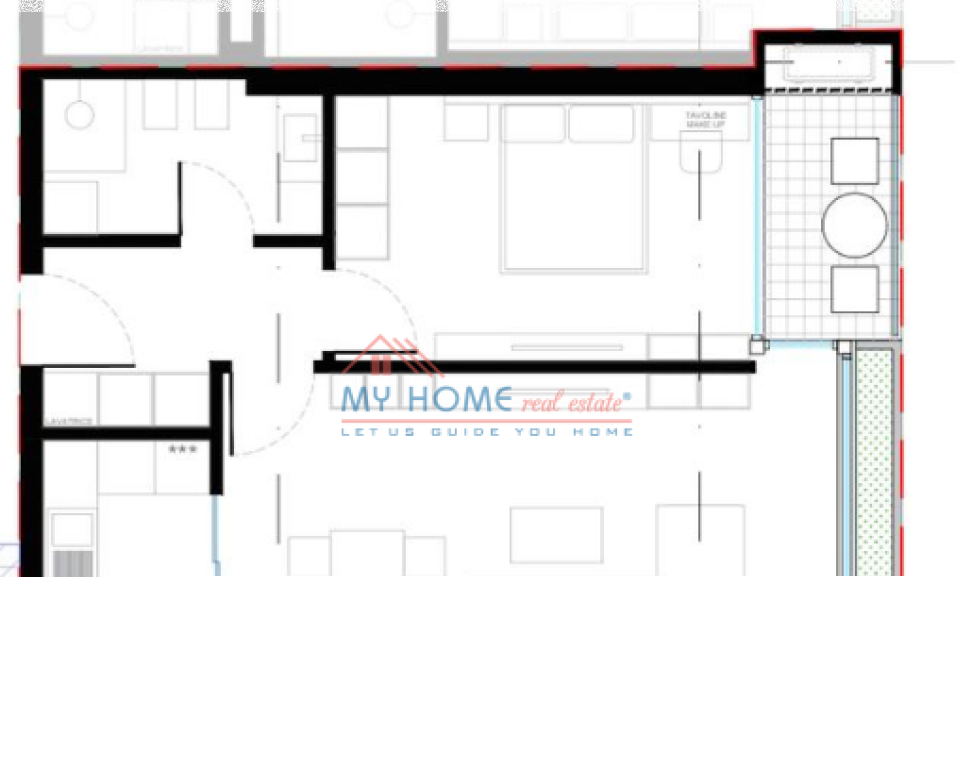Apartment 1+1 for Sale Zogu i Zi Tirana