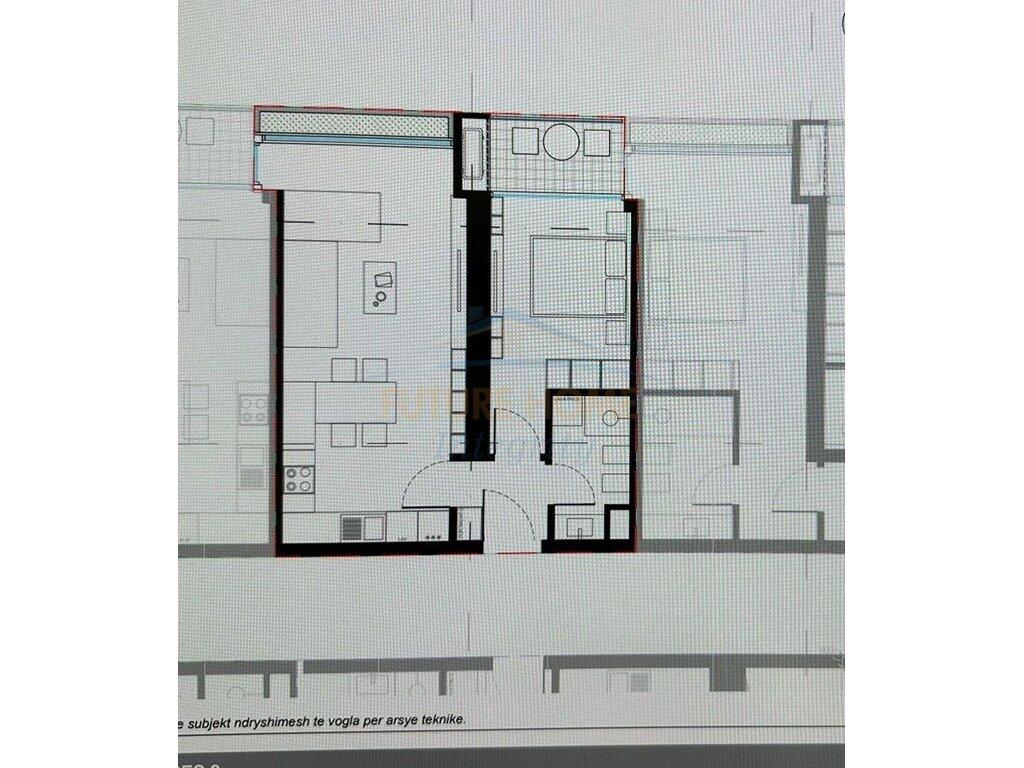 In vendita, Appartamento 1+1, Residenza Lion Park 2, Tirana.